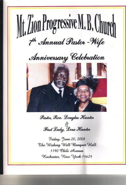 Pastor &amp; Wife's 7th Anniversary